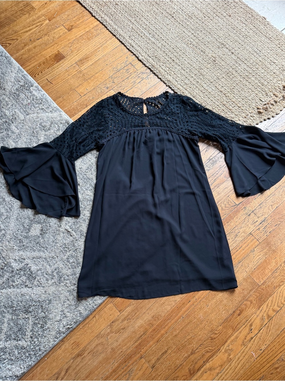 Lilly Pulitzer Amen a Shift Dress Black sz: 12